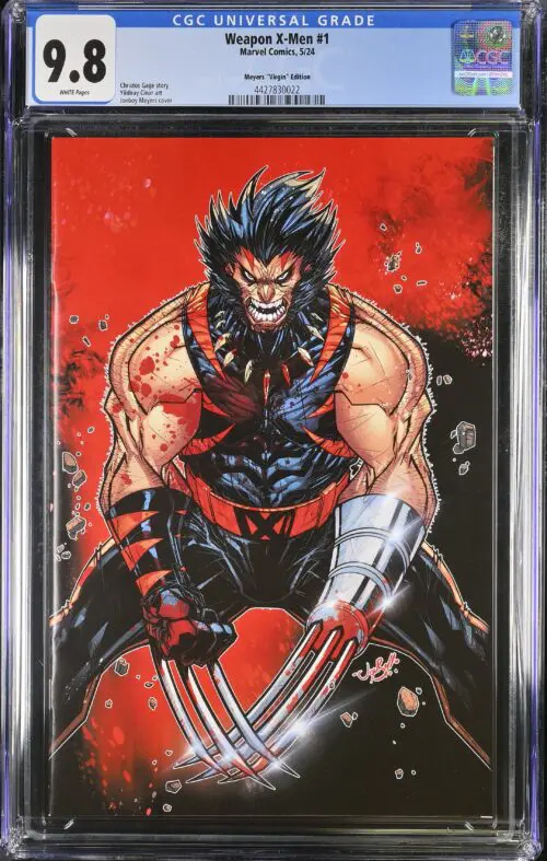 Weapon X-Men #1 1:100 Variant CGC 9.8