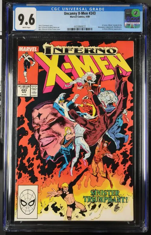 Uncanny X-Men #243 CGC 9.6