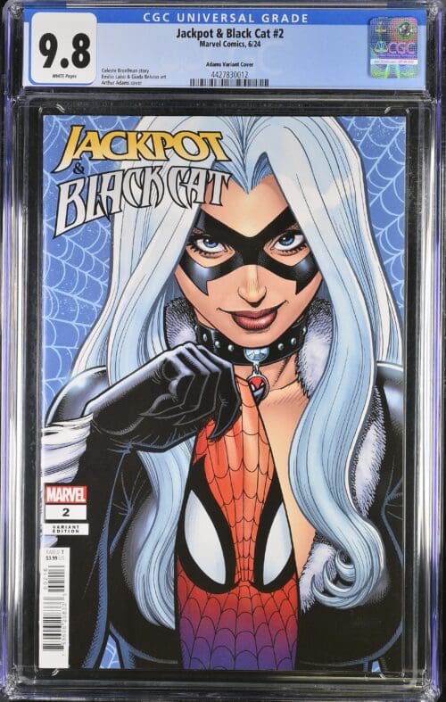 Jackpot & Black Cat #2 1:25 Variant CGC 9.8