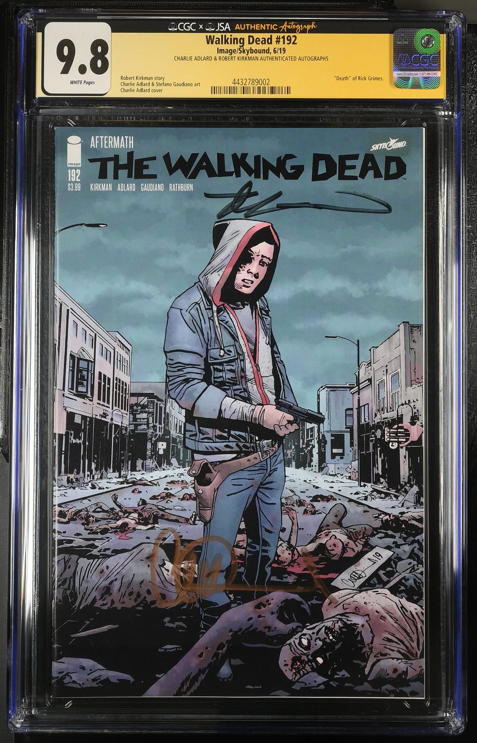 Walking Dead #192 CGC 9.8 Signature Series - Comic Hero University