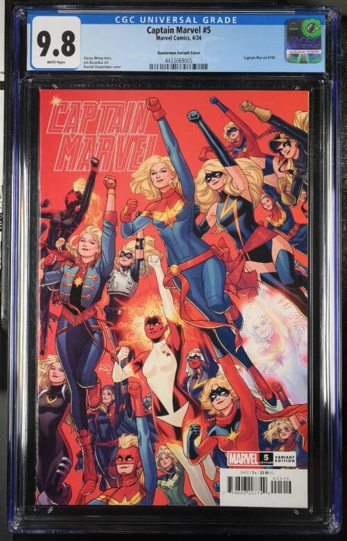 Captain Marvel #5 1:25 Variant CGC 9.8