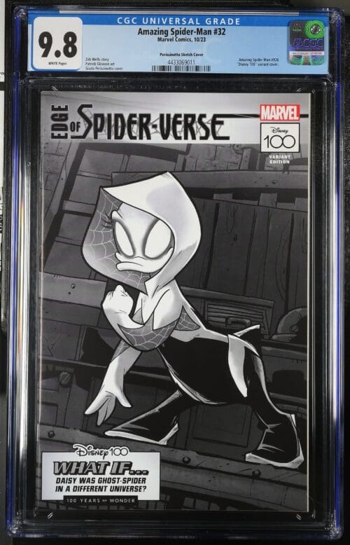 Amazing Spider-Man #32 1:100 Disney100 Variant CGC 9.8