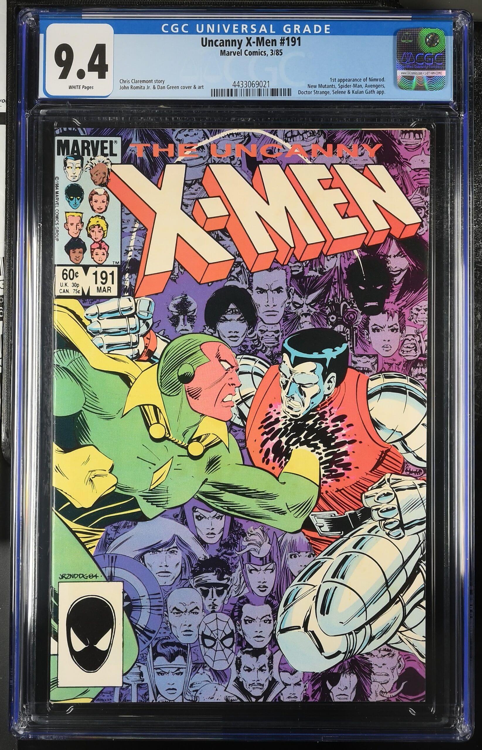 Uncanny X-Men #191 CGC 9.4 - Comic Hero University